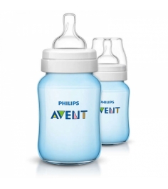 Бутылочка для кормления Avent Philips голубая 2 шт
